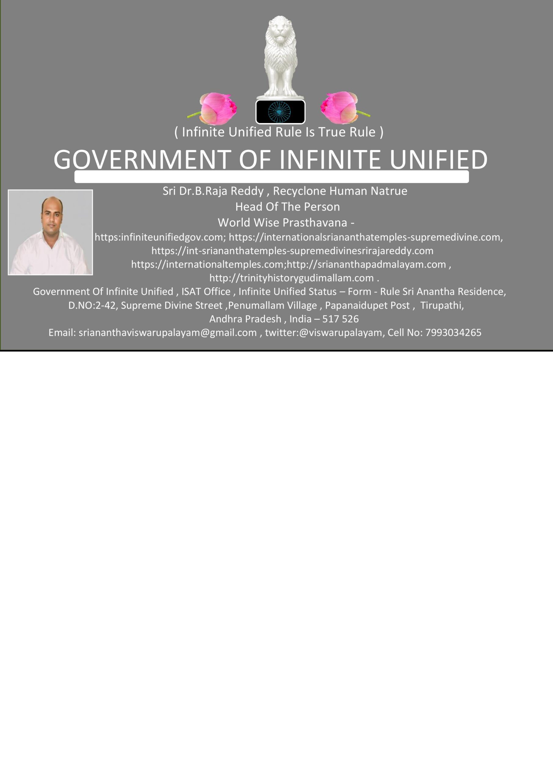 govt natrue letter sacred 3 , 2026 page 001