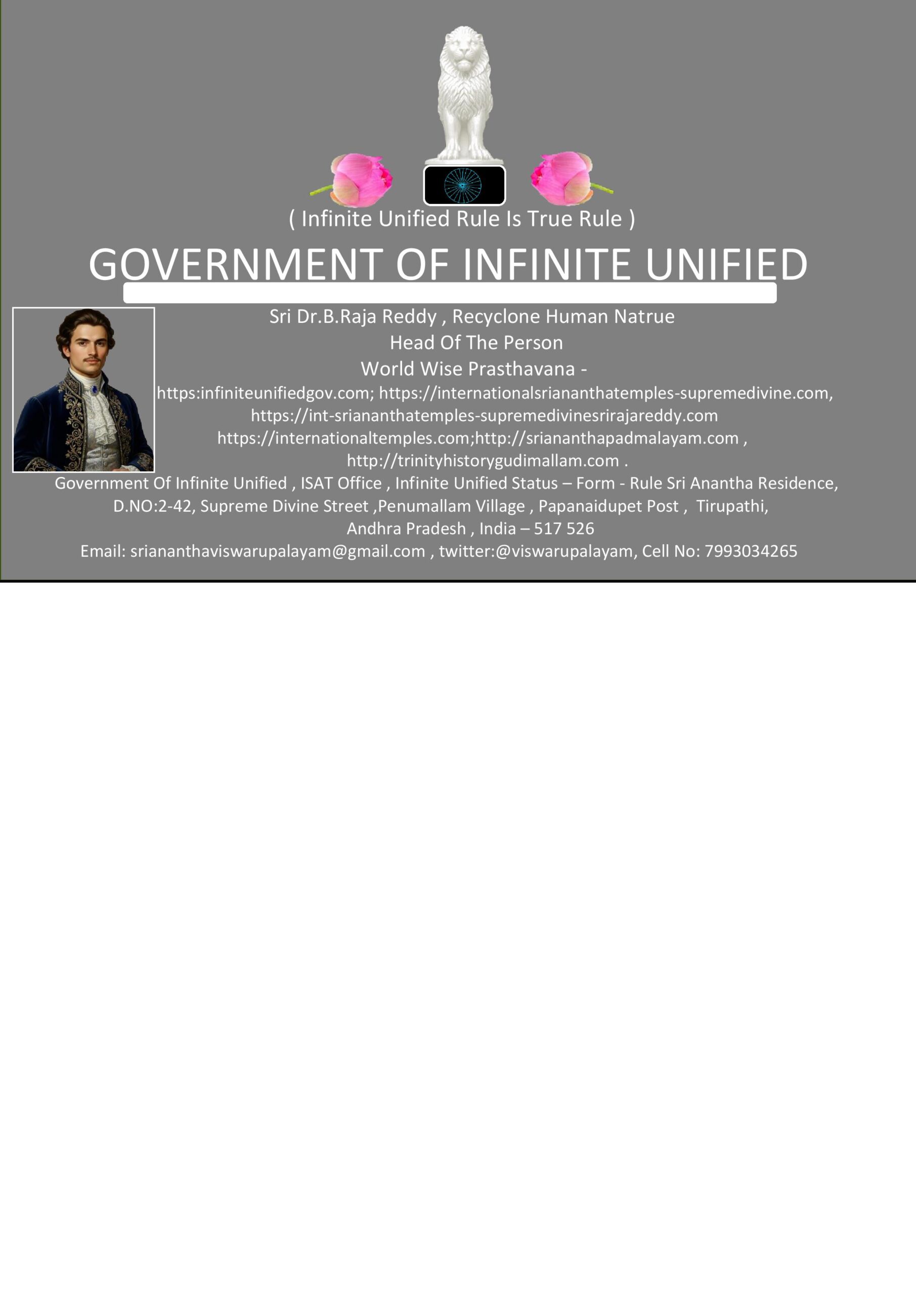 govt natrue letter sacred 5 , 2026 page 001